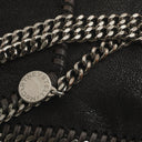 Stella McCartney Mini Falabella Black Vegan Shaggy Deer Shoulder Bag