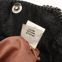 Stella McCartney Mini Falabella Black Vegan Shaggy Deer Shoulder Bag