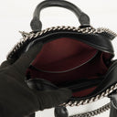 Stella McCartney Mini Falabella Box Black Eco Alter Nappa Top Handle Bag