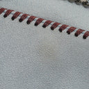 Stella McCartney Mini Falabella Shoulder Bag Azzurro Vegan Shaggy Deer