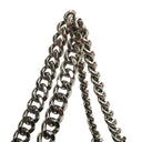 Stella McCartney Mini Tote Falabella Black Vegan Shaggy Deer Fold Over Bag