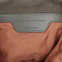 Stella McCartney Mini Tote Falabella Steel Grey Vegan Shaggy Deer Fold Over Bag