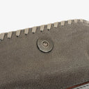 Stella McCartney Mini Tote Falabella Steel Grey Vegan Shaggy Deer Fold Over Bag