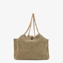 Stella McCartney Reversible Falabella Tote Vegan Shaggy Deer