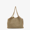 Stella McCartney Reversible Falabella Tote Vegan Shaggy Deer