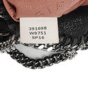 Stella McCartney Tiny Falabella Black Vegan Shaggy Deer Studded Fringe Tote Bag