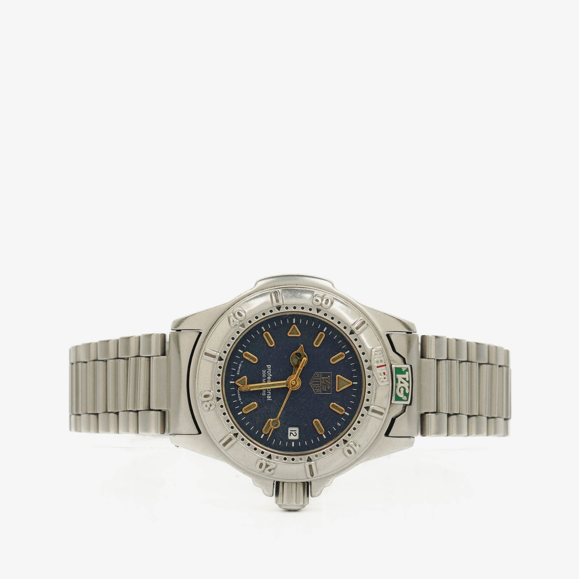 TAG Heuer Professional Quartz Stainless Steel 4000 Series Wristwatch