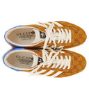 The Gucci x Adidas Jacquard Striped Wedge Sneakers