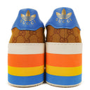 The Gucci x Adidas Jacquard Striped Wedge Sneakers