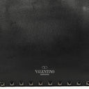 Valentino Garavani Mini Rockstud Leather Tote Bag Black