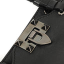 Valentino Garavani Mini Rockstud Leather Tote Bag Black