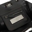 Valentino Garavani Mini Rockstud Leather Tote Bag Black
