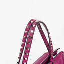 Valentino Garavani Pink Medium Rockstud Tote Bag