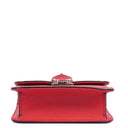 Valentino Garavani Pink Vitello Glam Lock Rockstud Mini Flap Bag