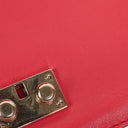 Valentino Garavani Pink Vitello Glam Lock Rockstud Mini Flap Bag
