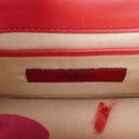 Valentino Garavani Pink Vitello Glam Lock Rockstud Mini Flap Bag