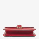 Valentino Garavani Red Glam Lock Rockstud Mini Flap Bag