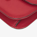 Valentino Garavani Red Glam Lock Rockstud Mini Flap Bag