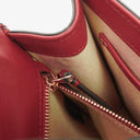 Valentino Garavani Red Glam Lock Rockstud Mini Flap Bag