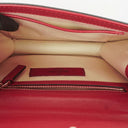 Valentino Garavani Red Glam Lock Rockstud Mini Flap Bag