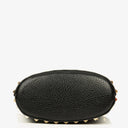 Valentino Garavani Rockstud Black Leather Mini Tote Bag