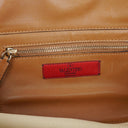 Valentino Garavani Rockstud Small Brown Calfskin Tote Bag