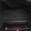 Valentino Garavani Vitello Rockstud Black Tote Bag