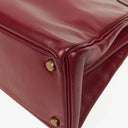 Vintage Hermès Kelly 32 Retourne In Burgundy H Box Calf With Gold Hardware