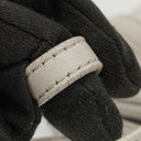 Yves Saint Laurent Grey Leather Pouch Line Mini Crossbody Bag