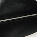 Yves Saint Laurent Grey Leather Pouch Line Mini Crossbody Bag