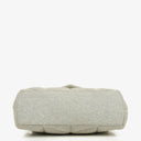Yves Saint Laurent Grey Quilted Jersey Puffer Loulou Bag
