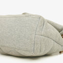 Yves Saint Laurent Grey Quilted Jersey Puffer Loulou Bag