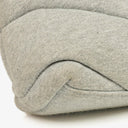 Yves Saint Laurent Grey Quilted Jersey Puffer Loulou Bag