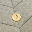 Yves Saint Laurent Grey Quilted Jersey Puffer Loulou Bag