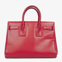 Yves Saint Laurent Red Leather Small Sac de Jour Bag