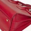 Yves Saint Laurent Red Leather Small Sac de Jour Bag