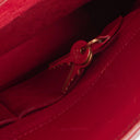 Yves Saint Laurent Red Leather Small Sac de Jour Bag