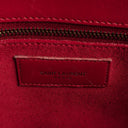 Yves Saint Laurent Red Leather Small Sac de Jour Bag