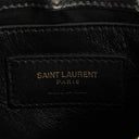 Yves Saint Laurent Velvet Y Quilted Monogram Small Loulou Chain Satchel Bag